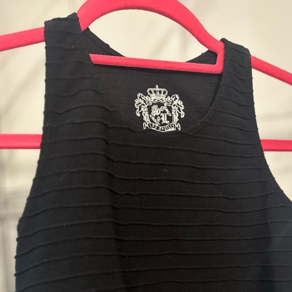 Black Ribbed Crop Top - Size S - Picture 2 of 5